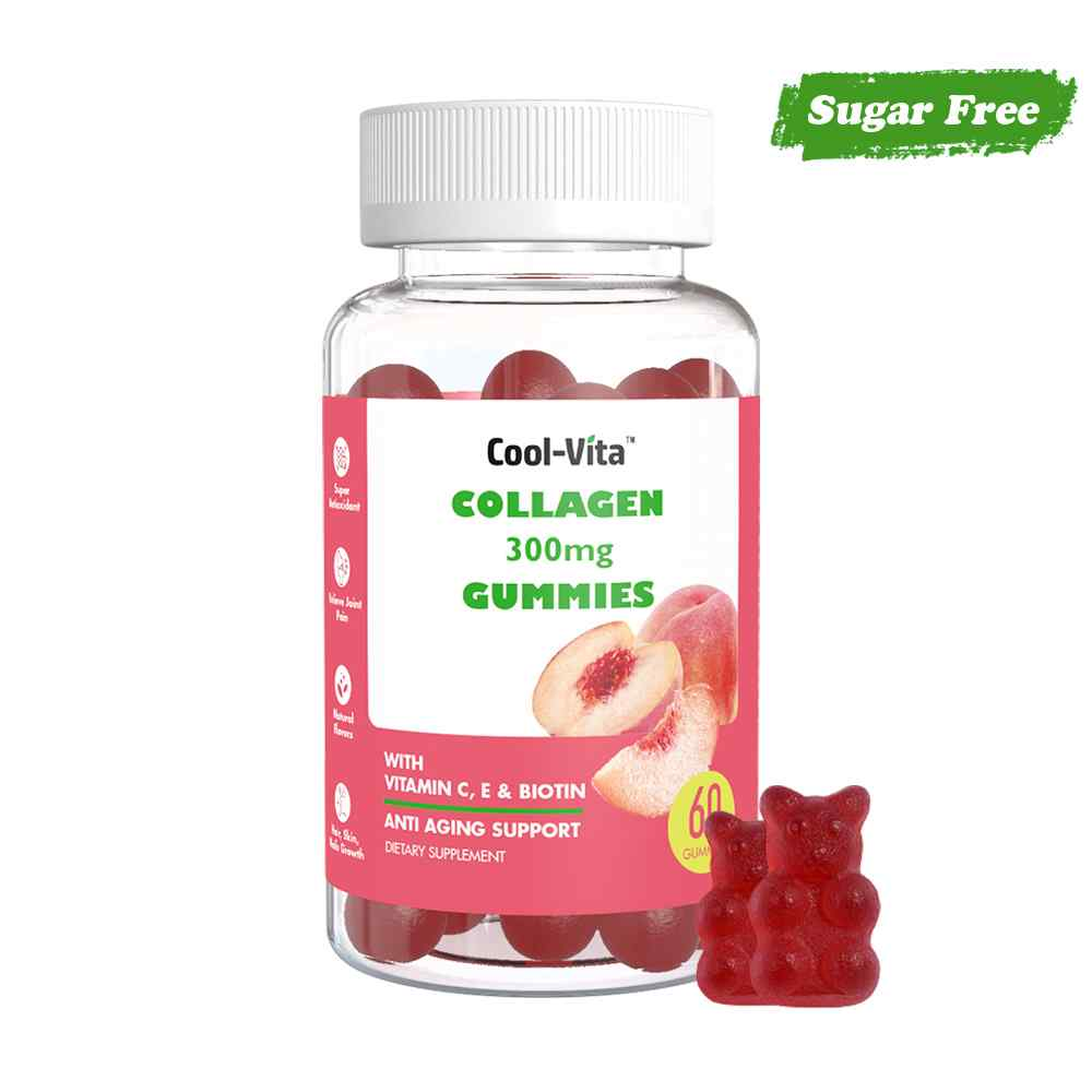 Pectin Sugar Free Collagen 300mg Gummy