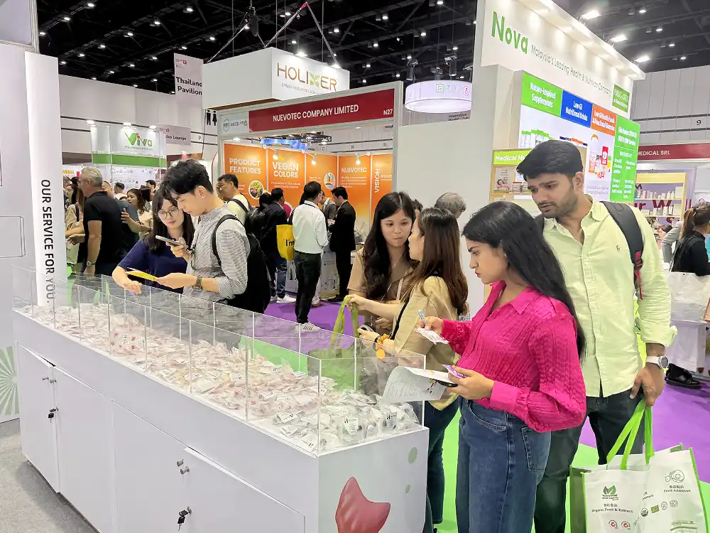 Handian participated in the Vitafoods Asia exhibition