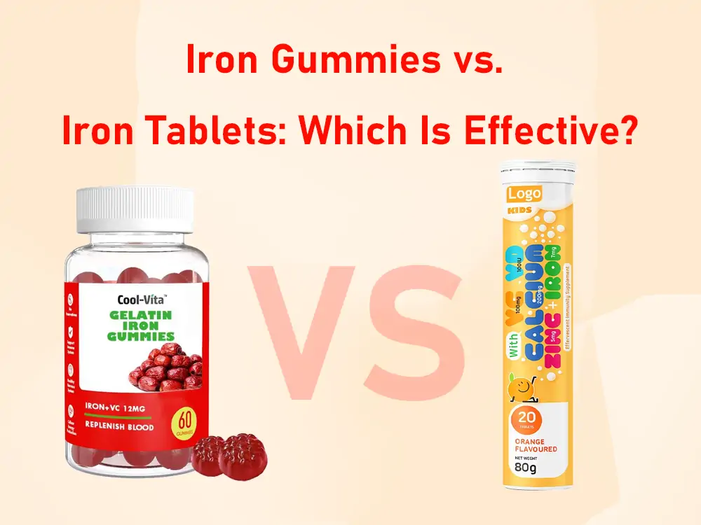 are iron gummies better than iron tablets