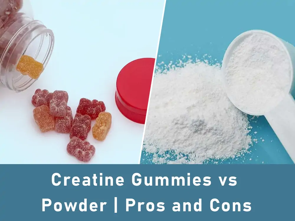 creatine gummies vs powder the pros and cons