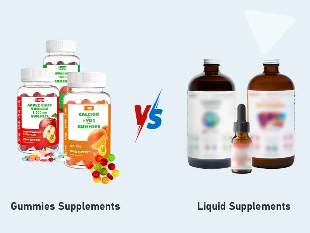 is liquid supplements faster than gummies