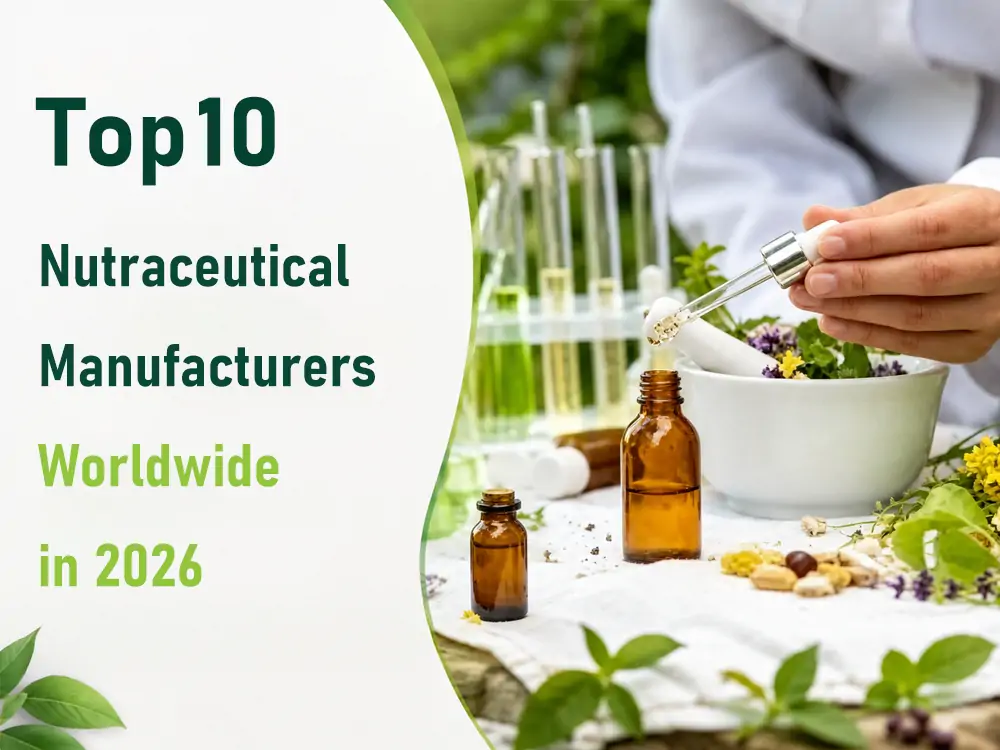 Top 10 Nutraceutical Manufacturers Worldwide
