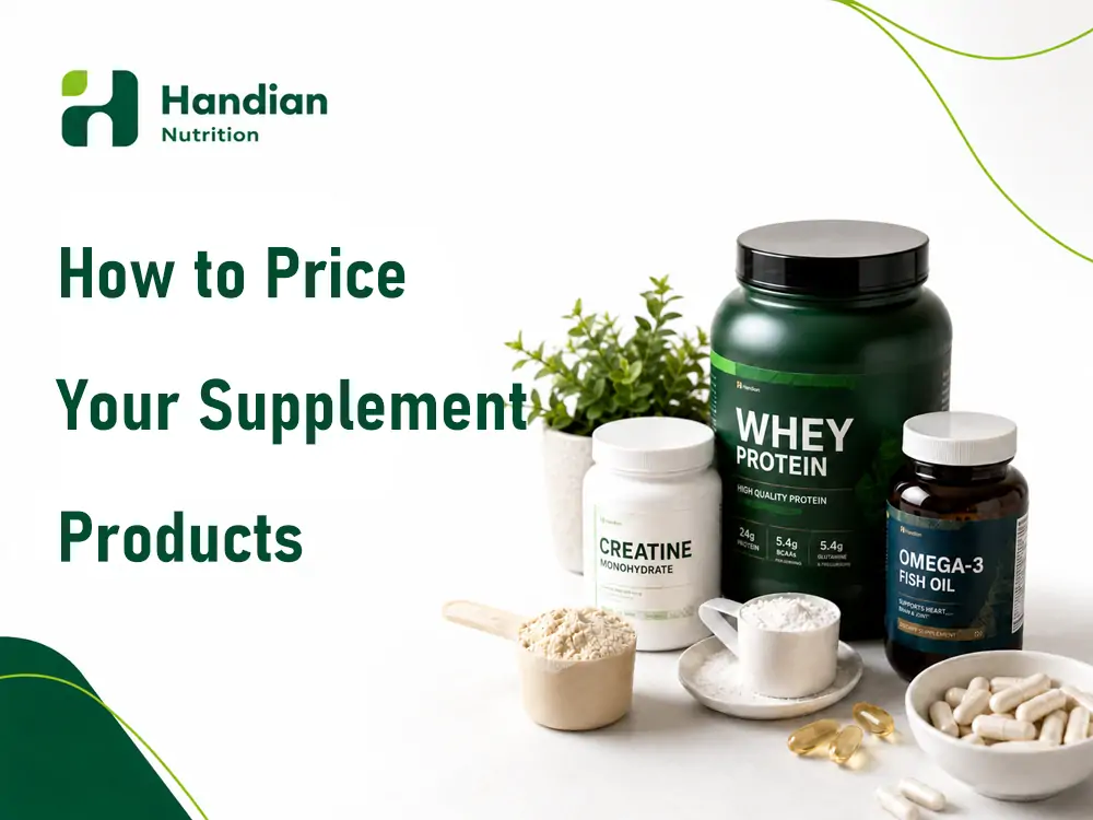 Price Your Supplement Products