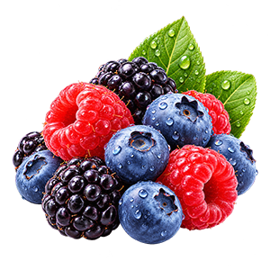 mixed berry gummy flavor